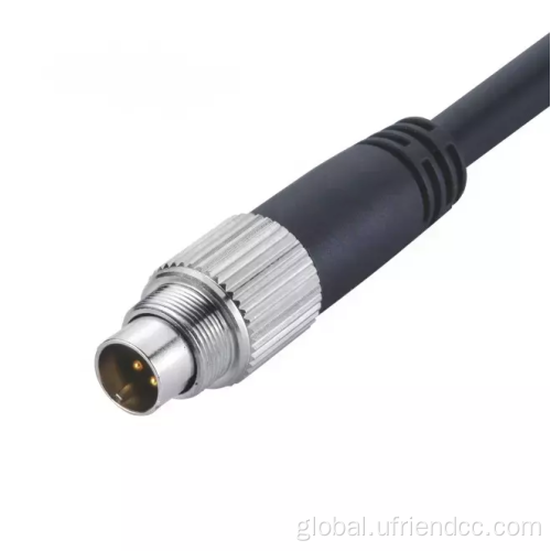 Waterproof Screw Molded Cable connectors cables